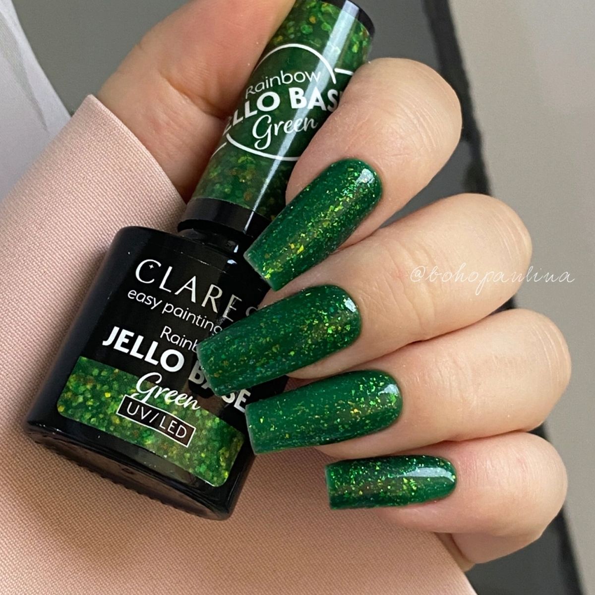 Claresa regenboog jello basislaag groen 5ml