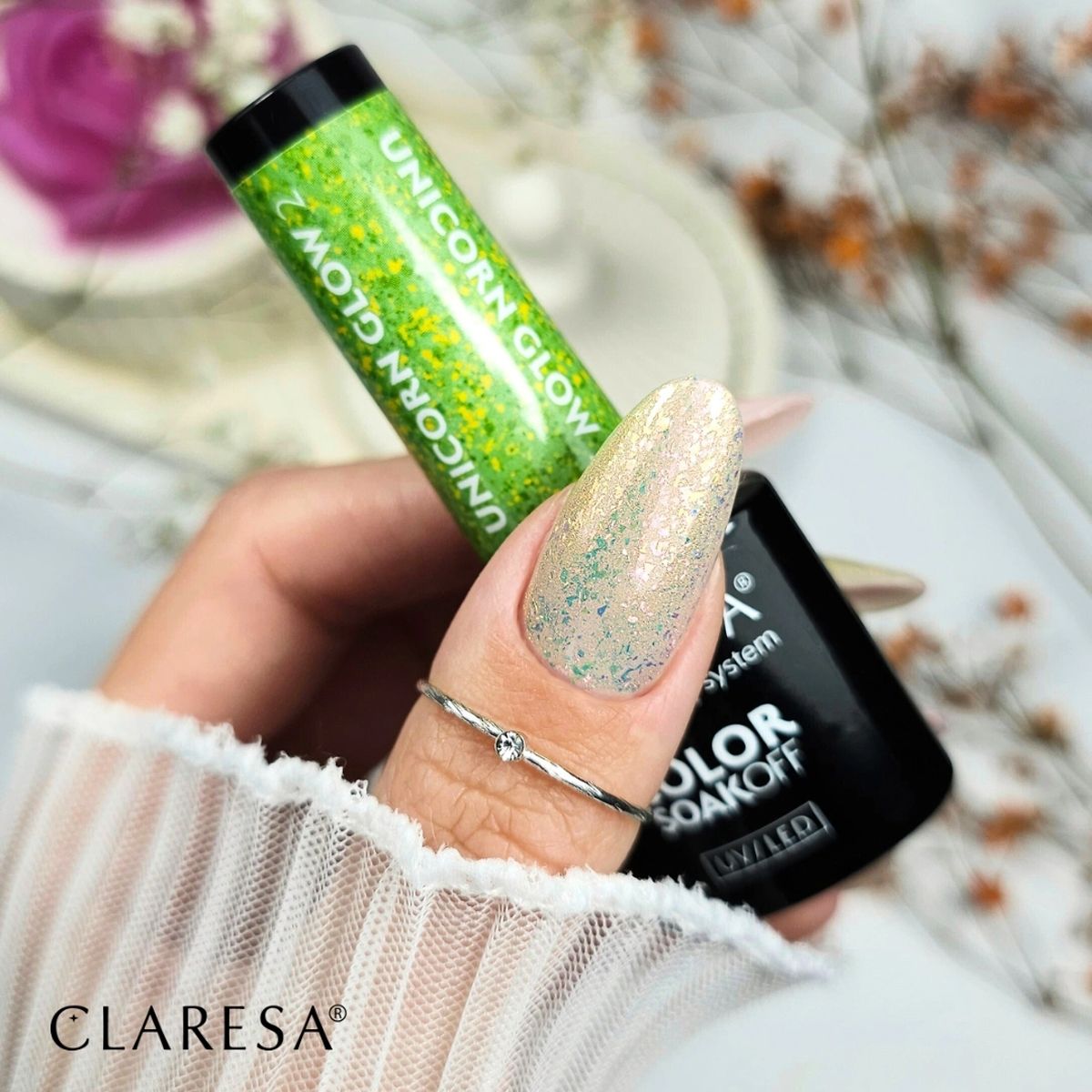 Claresa uv led gellak 5ml eenhoorngloed 2