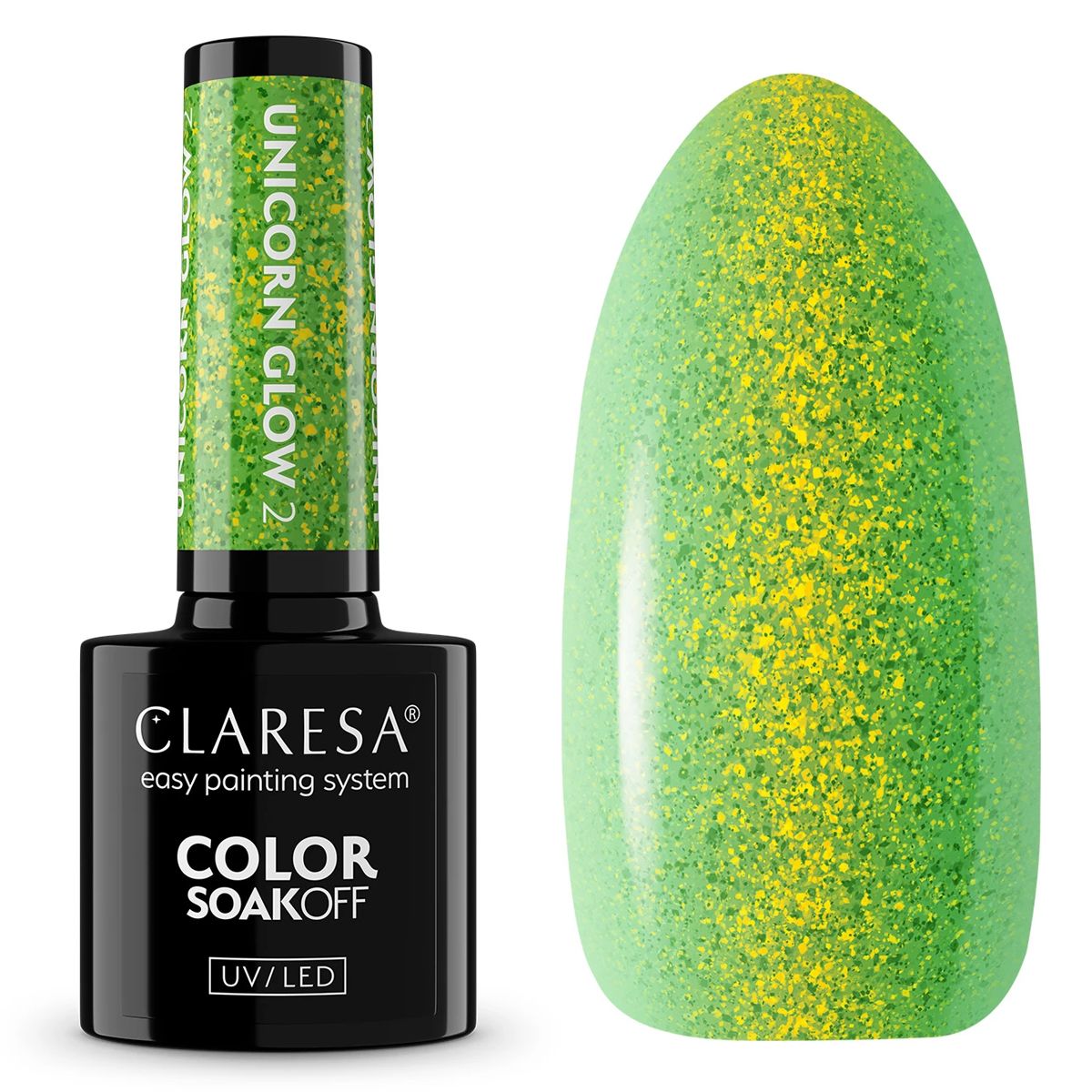 Claresa uv led gellak 5ml eenhoorngloed 2