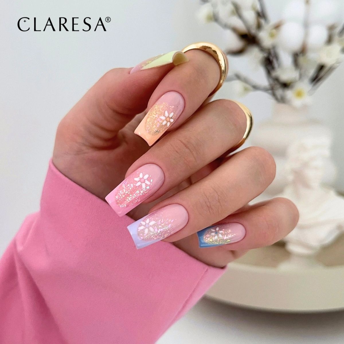 Claresa uv led gellak 5ml eenhoorngloed 2
