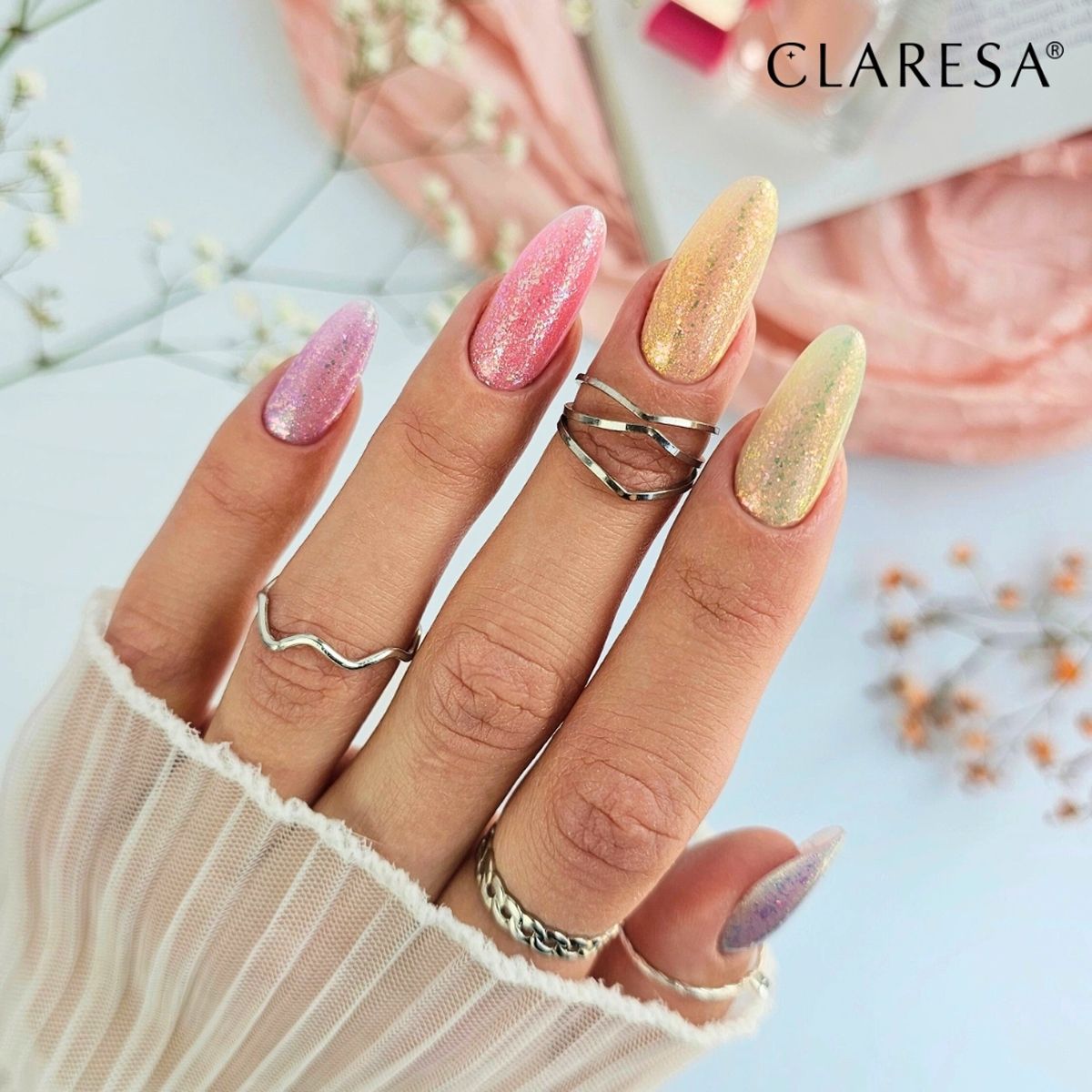Claresa uv led gellak 5ml eenhoorngloed 3
