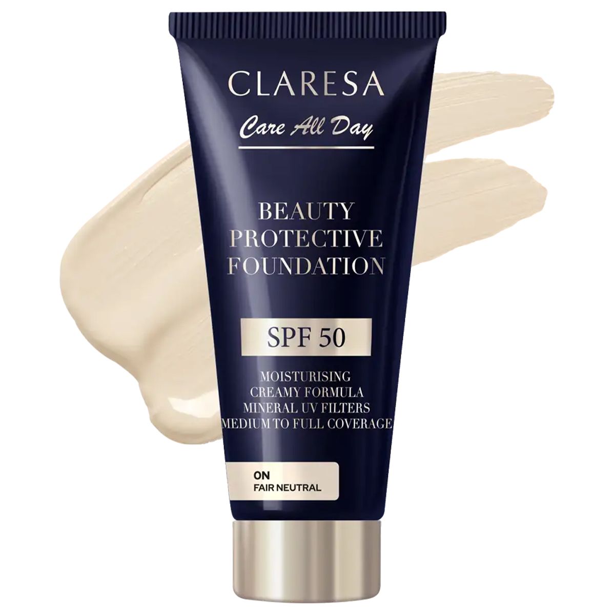 Claresa beauty beschermende foundation spf 50 0n fair neutral 30ml