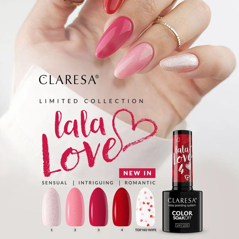 Claresa uv led gellak 5ml la la love 4