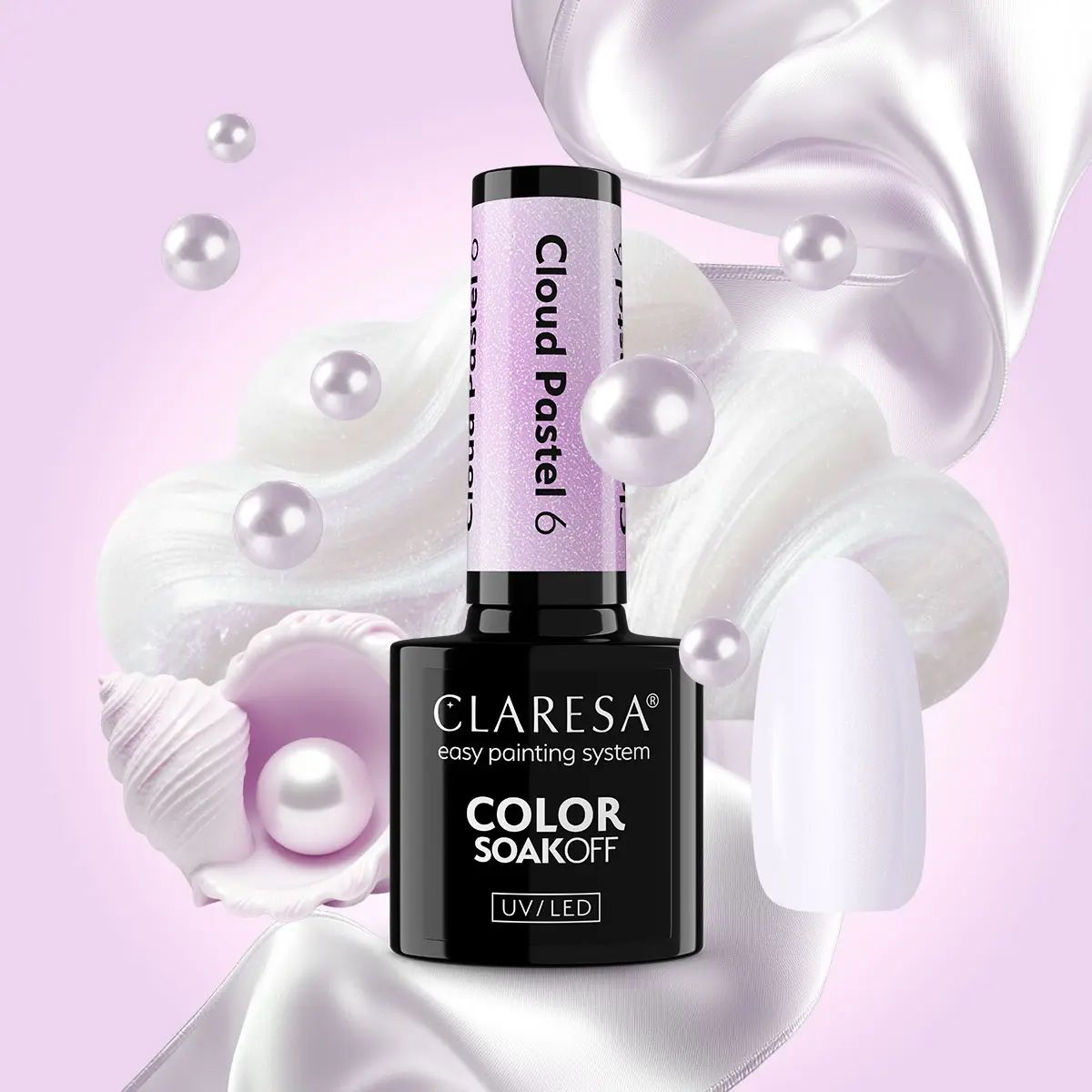 Claresa uv led gellak 5ml cloud pastel 6