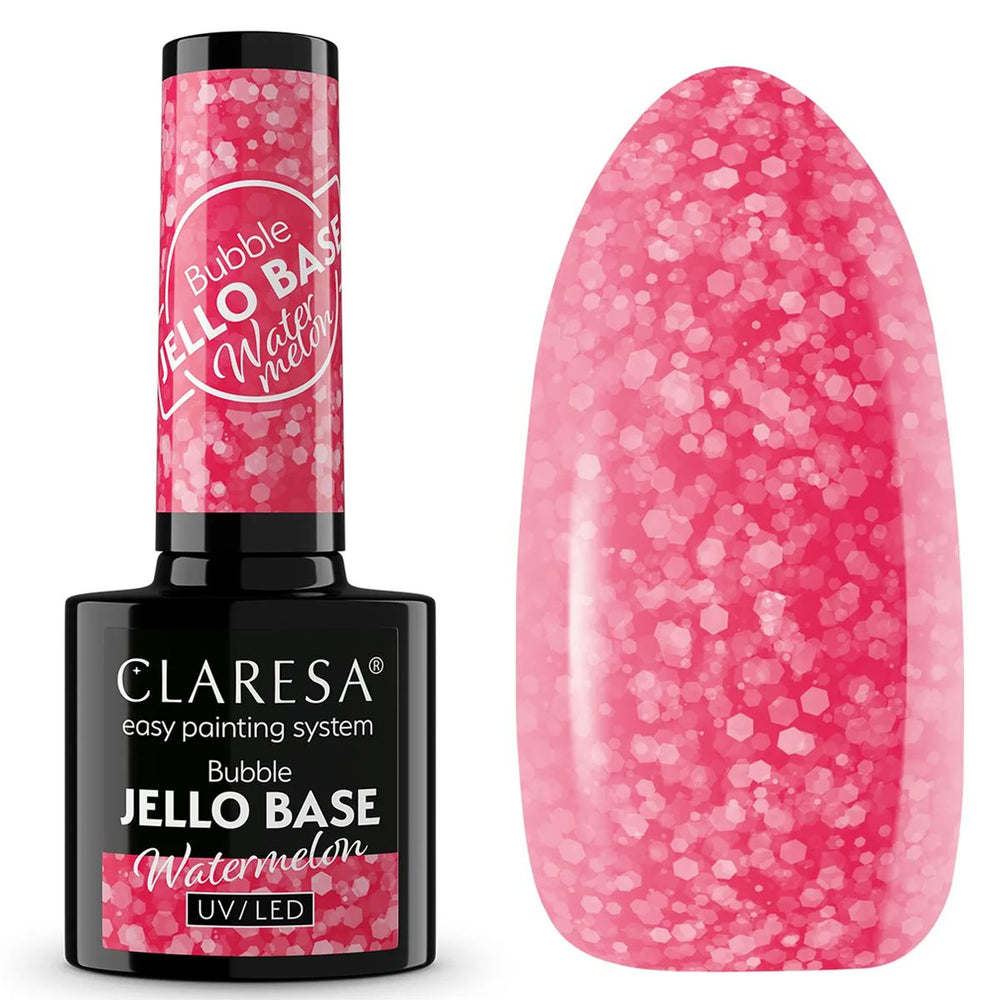 Claresa bubble jello base coat watermelon 5ml