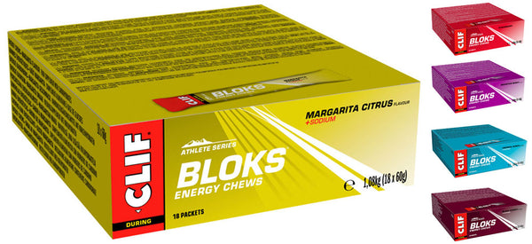Clif bar shot bloks energy chews 18er box | margarita citrus mhd 03 26