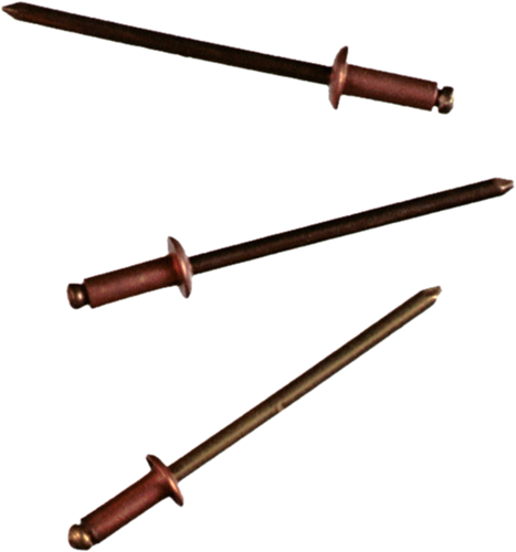 Connex klinknagel 3.2x6mm koper (50st) - coxt197306