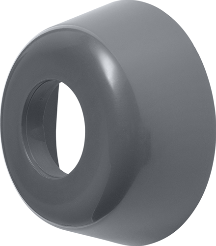 Cornat rozet 32x70mm kunststof sifon gr - tec317403r