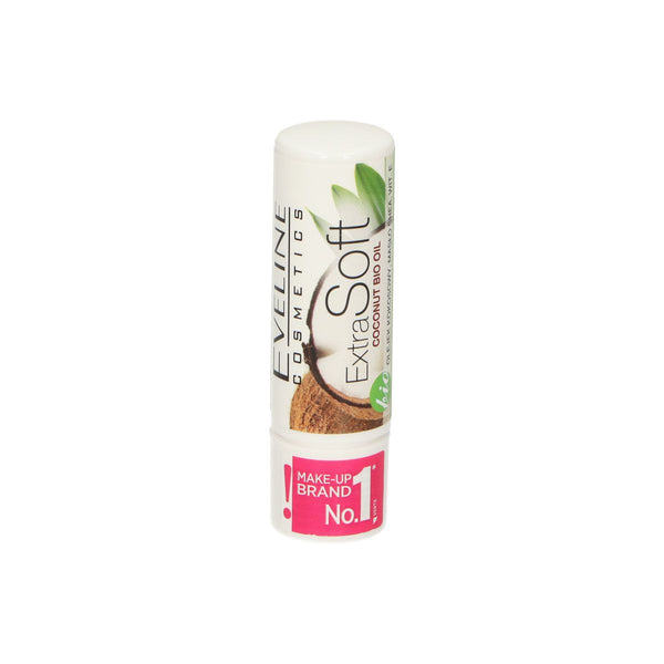 Eveline extra soft bio lip balm coconut display 24 stuks