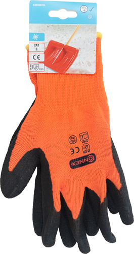 Connex handschoen winter oranje gr10 - cox938335