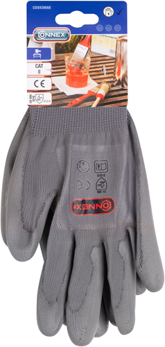 Connex handschoen comfort grijs gr08 - cox938668