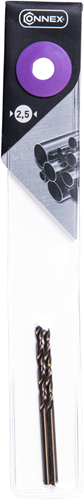 Connex cobaltboor 2.5mm (57mm) (2st) lila - cox970527