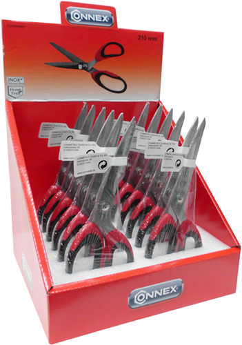 Connex huishoudschaar 210mm rvs box - coxb896901