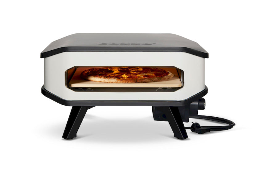 Elektrische pizzaoven 13'' met pizzasteen 2200W zwart