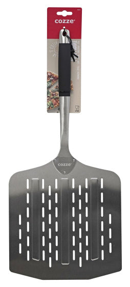 RVS Pizzaschep met ventilatiegaten 66 cm zilver