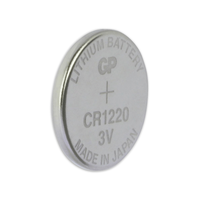 Gp cr1220 lithium-knoopcel 3v 1pk