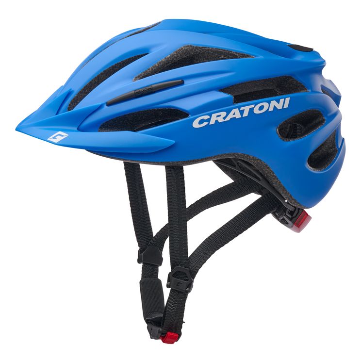 Helm Cratoni Pacer Jr. blauw-wit mat | SM