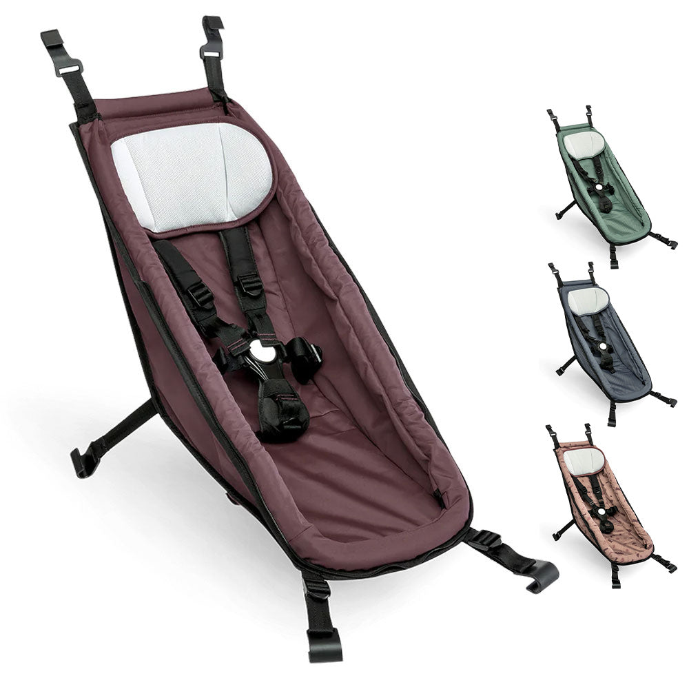 Croozer kraams baby seat | blossom red