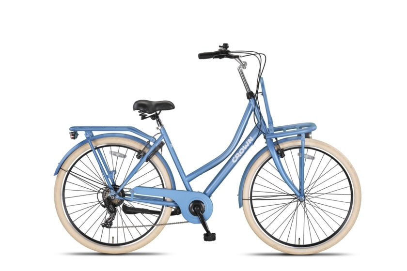 Berlin 28 inch Transportfiets 53cm IJsblauw *** ACTIE ***