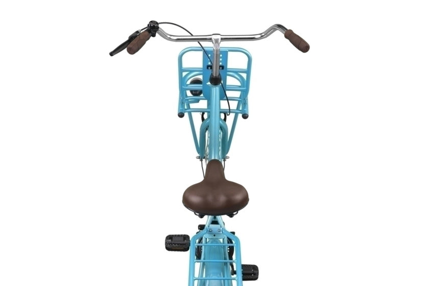 Crown holland 28 inch 53 cm dames terugtraprem lichtblauw