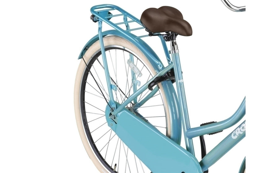 Crown holland 28 inch 53 cm dames terugtraprem lichtblauw
