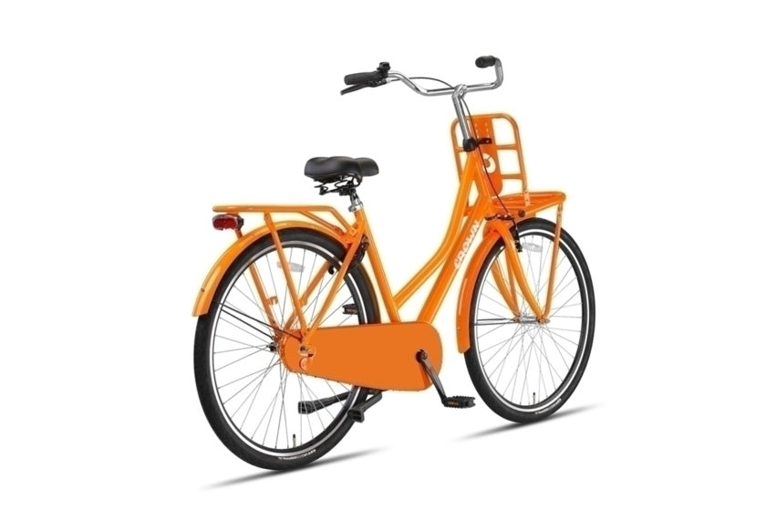 Crown holland 28 inch 53 cm dames terugtraprem oranje