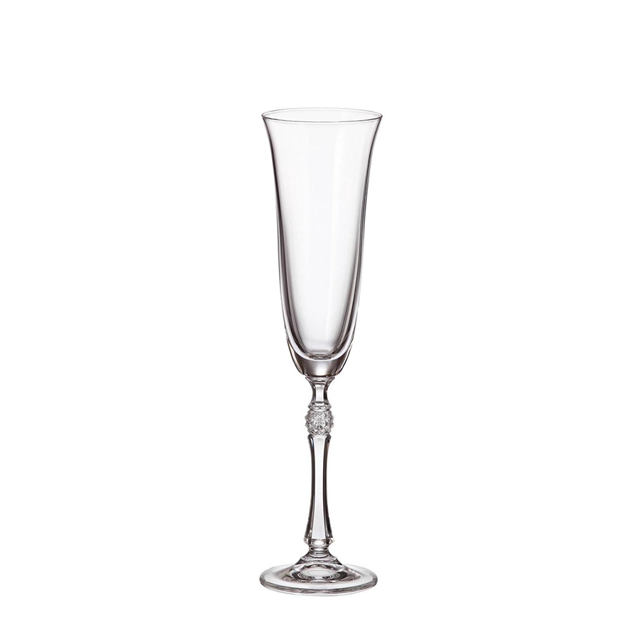Crystal bohemia champagneglas fregata 190ml 6 stuks