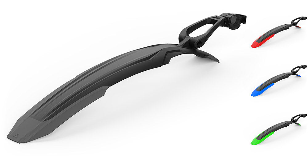 Acid vane disc 29 mudguard rear | black´n´grey