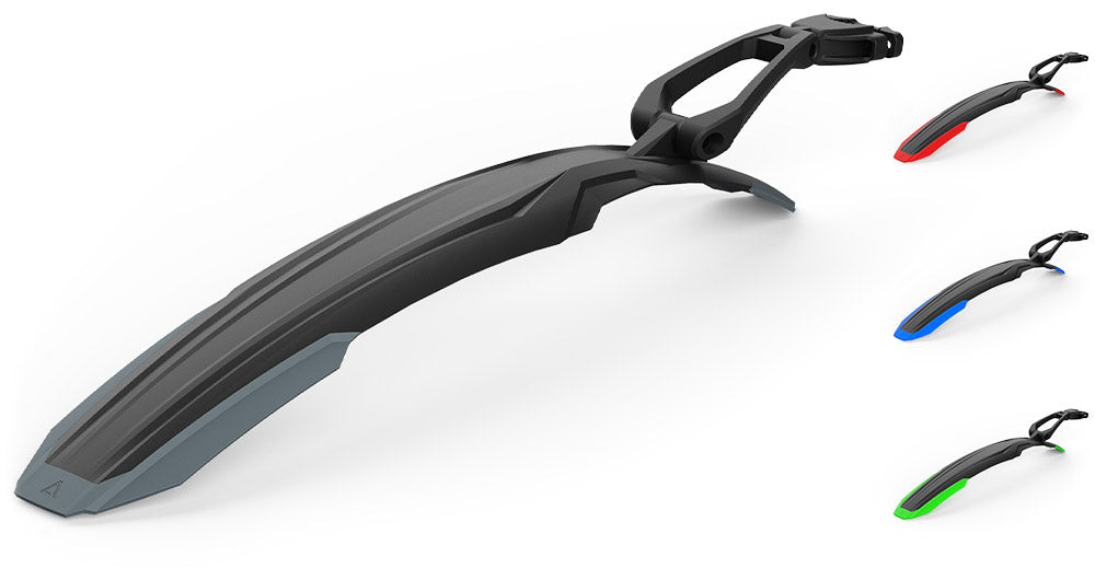 Acid vane pure 27.5 mudguard rear | black´n´red