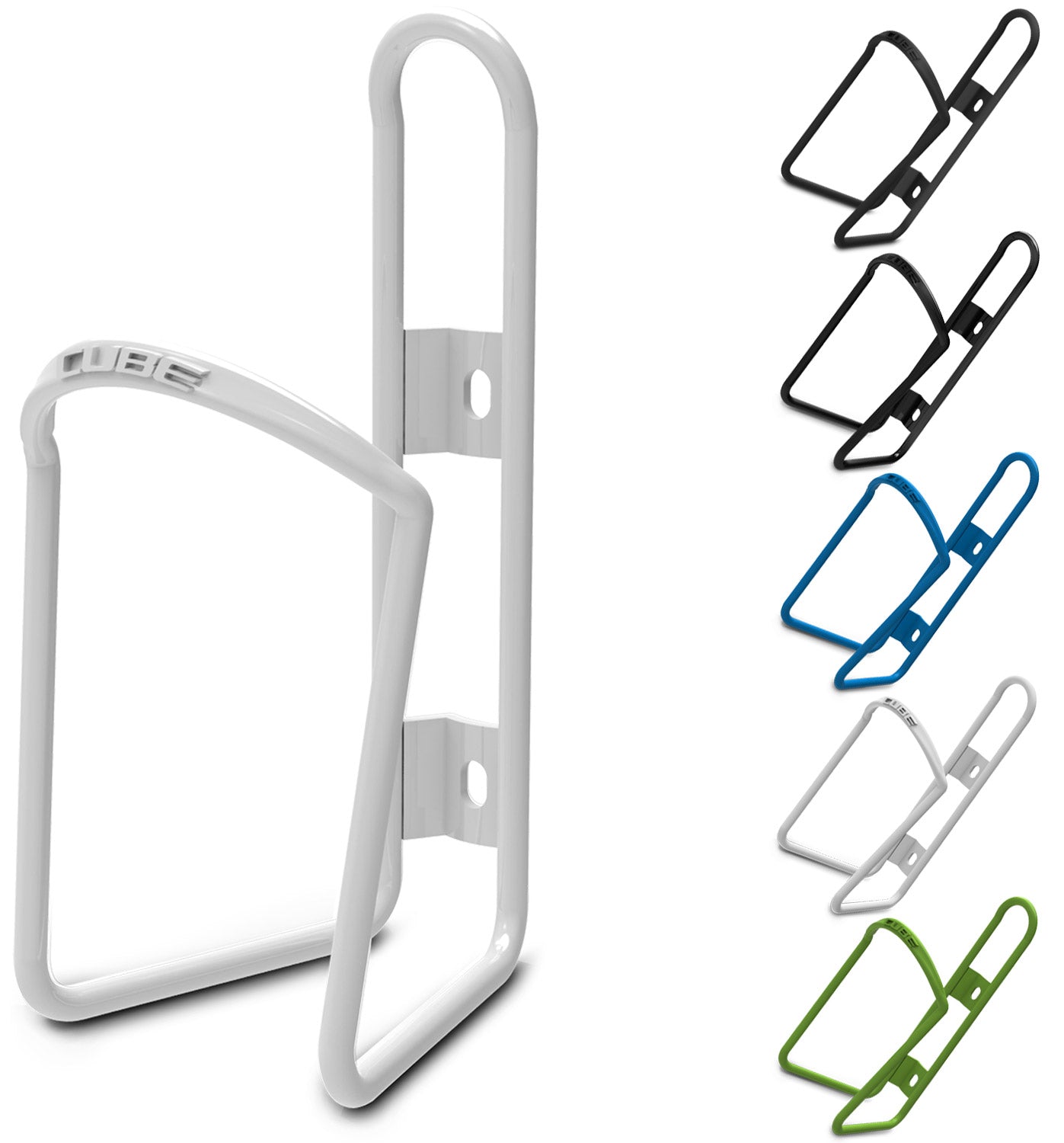 Cube hpa aluminium bottle cage | matt blue