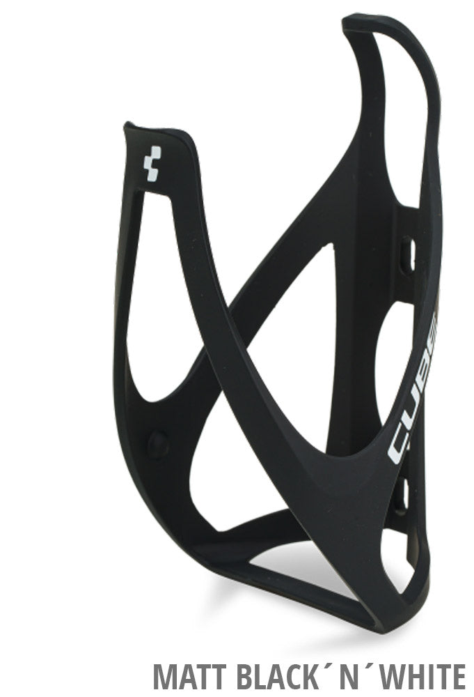 Cube hpp bottle cage | matt black'n'glossy black