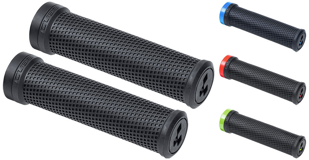 Cube race grips | black´n´red