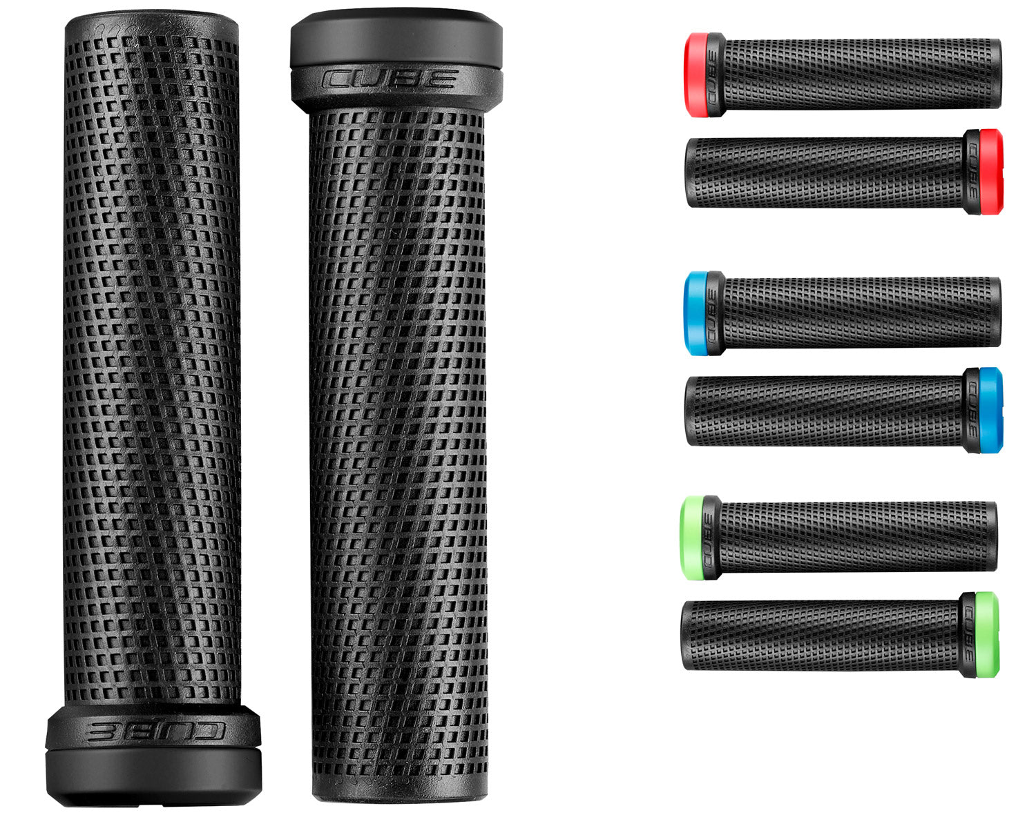 Cube race sl grips | black´n´red