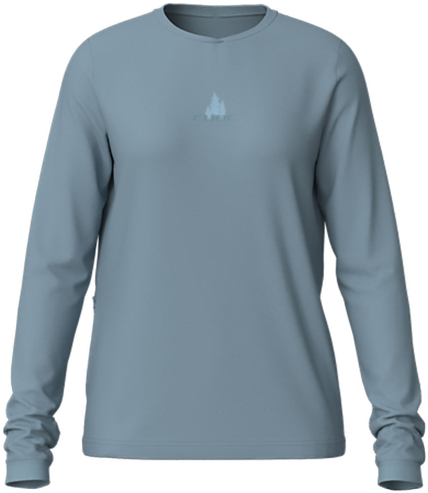 Cube soft touch - women's mtb long sleeve jersey | s