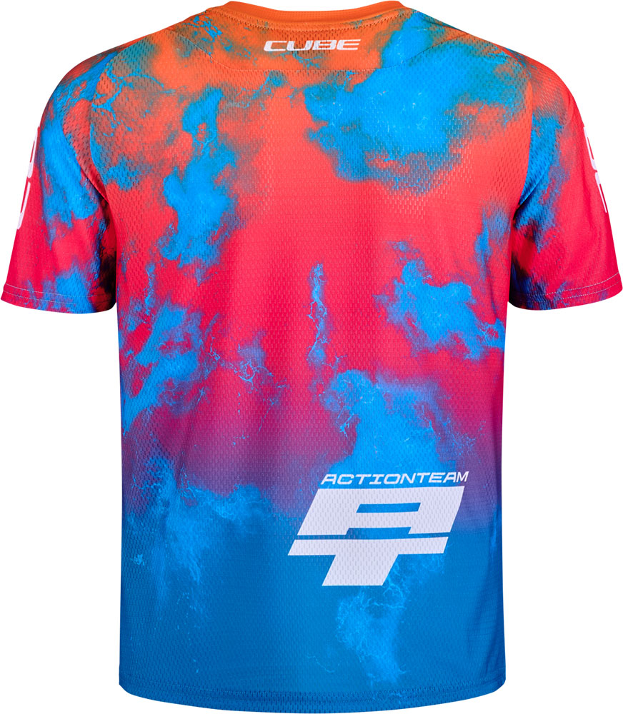 Cube rookie x actionteam - kid's mtb jersey | xs (98 104)