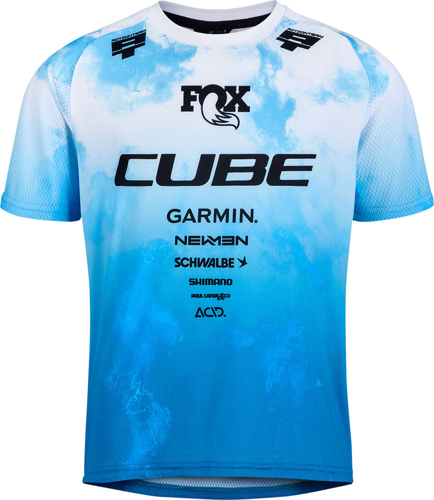 Cube rookie x actionteam - kids mtb jersey | l (134 140)