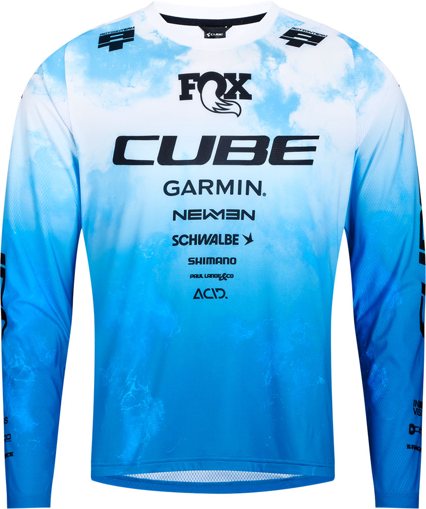 Cube x actionteam - mtb long sleeve jersey | m