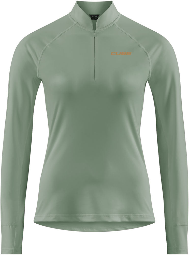 Cube half zip - women's long sleeve jersey | l