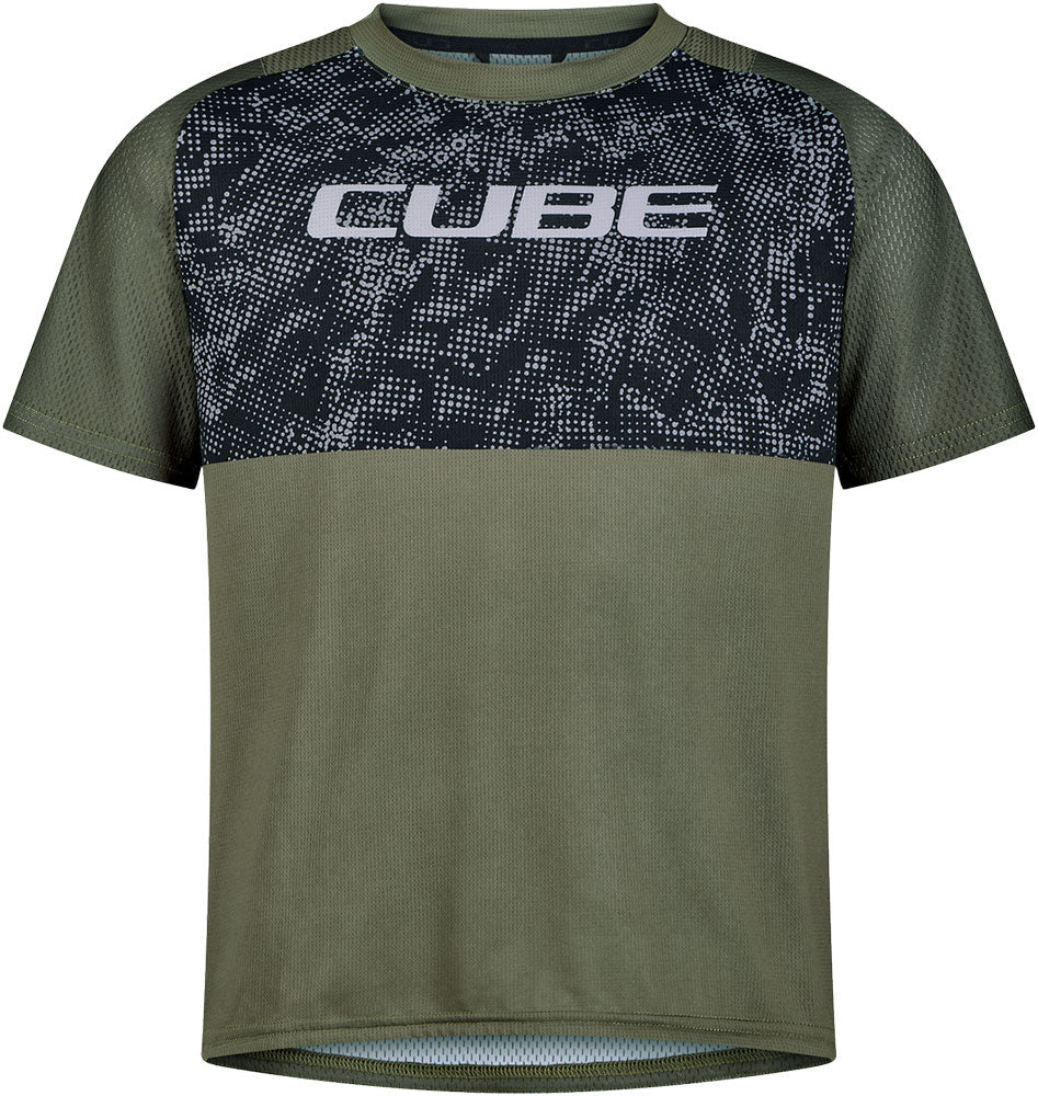 Cube rookie tm - kid's mtb jersey | s (110 116)