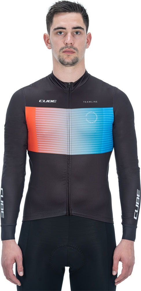 Cube teamline - long sleeve jersey | s