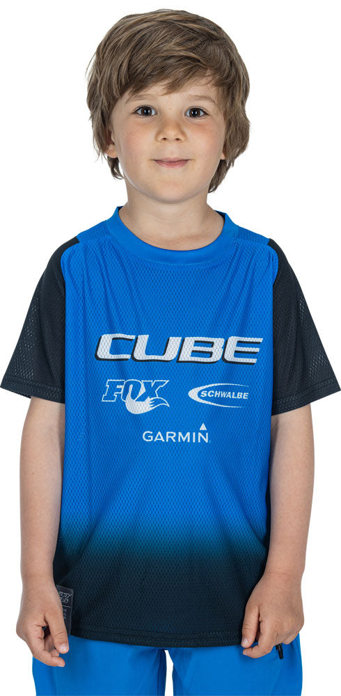 Cube vertex rookie x actionteam - kid's mtb jersey | xl (146 152)