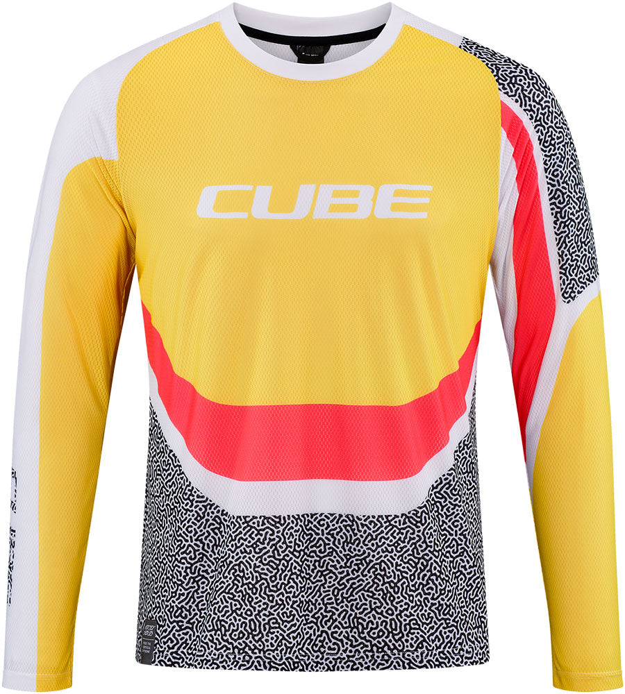 Cube vertex round neck - mtb long sleeve jersey | xl