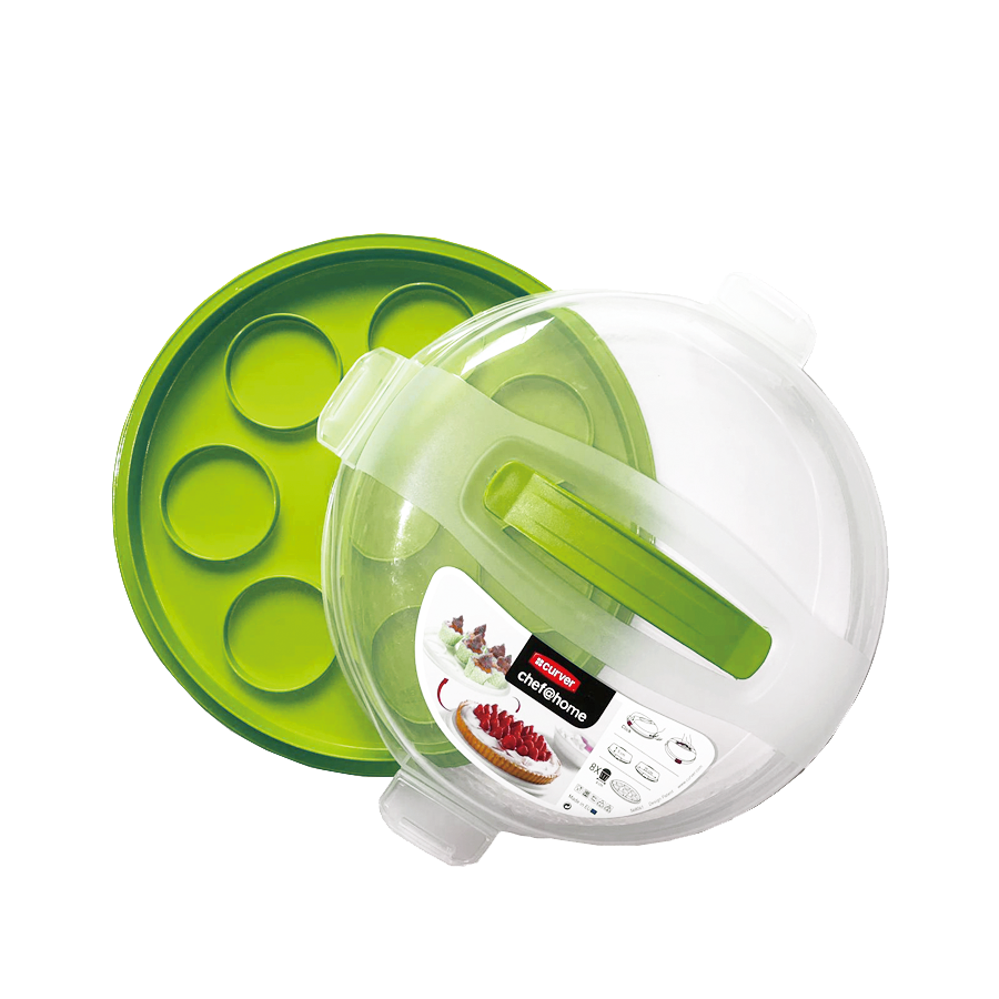 Curver chef@home taartdoos groen