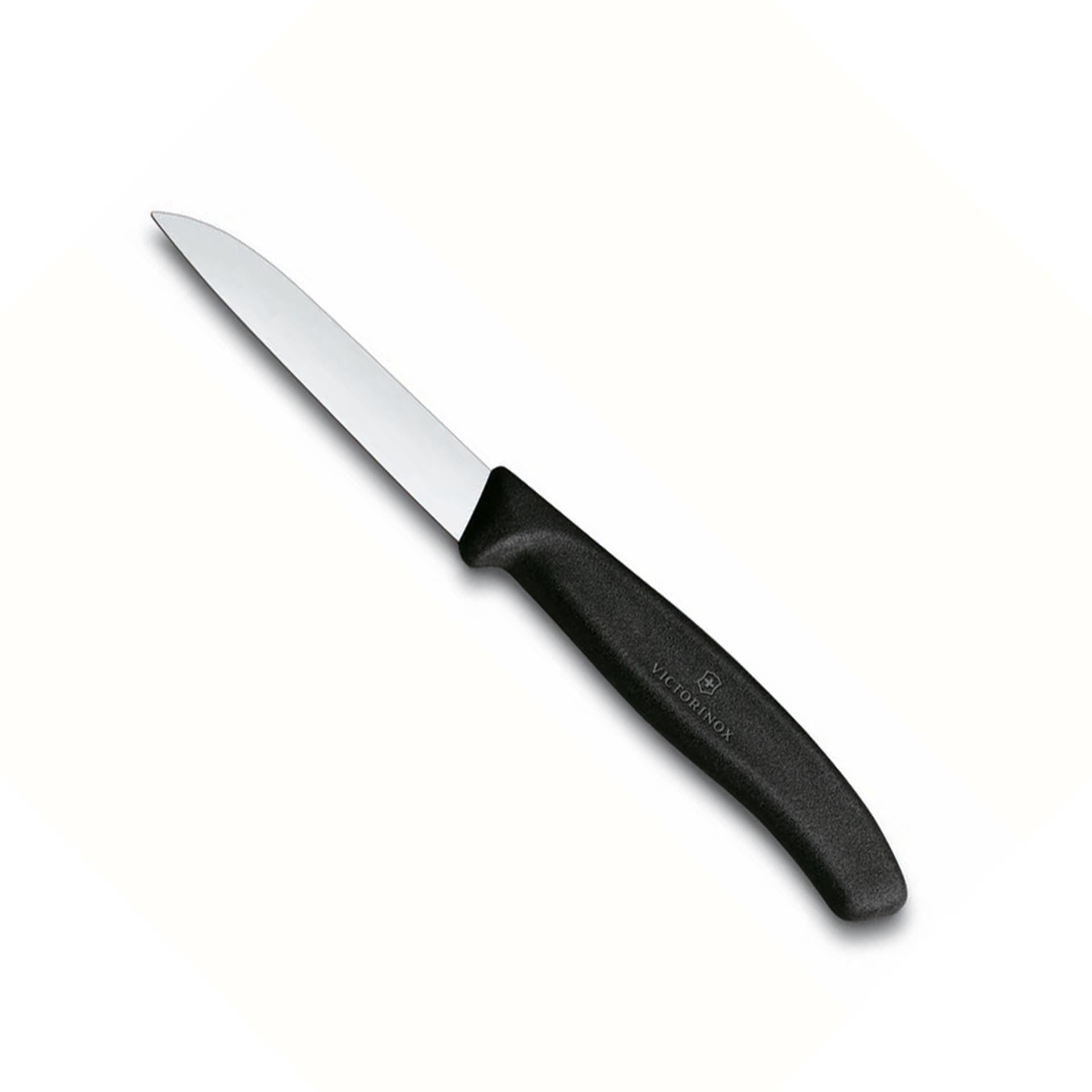 Victorinox schilmesje glad recht zwart