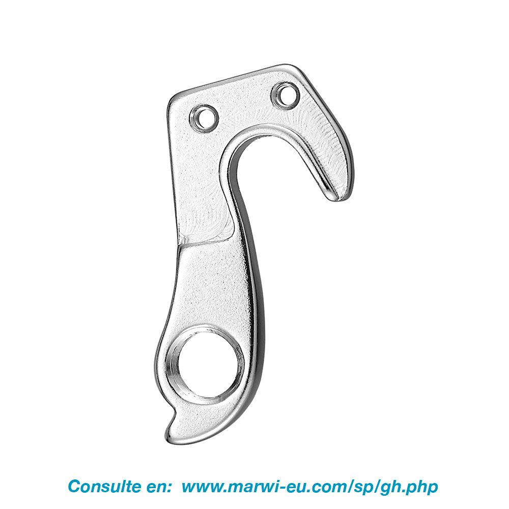 Union derailleurpad GH-136 met schroefset M3x0.5