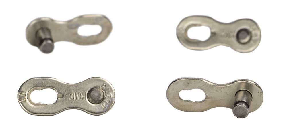 KMC MissingLink E1 E8 EPT, 3 32, 2 stuks, zilverkleurig