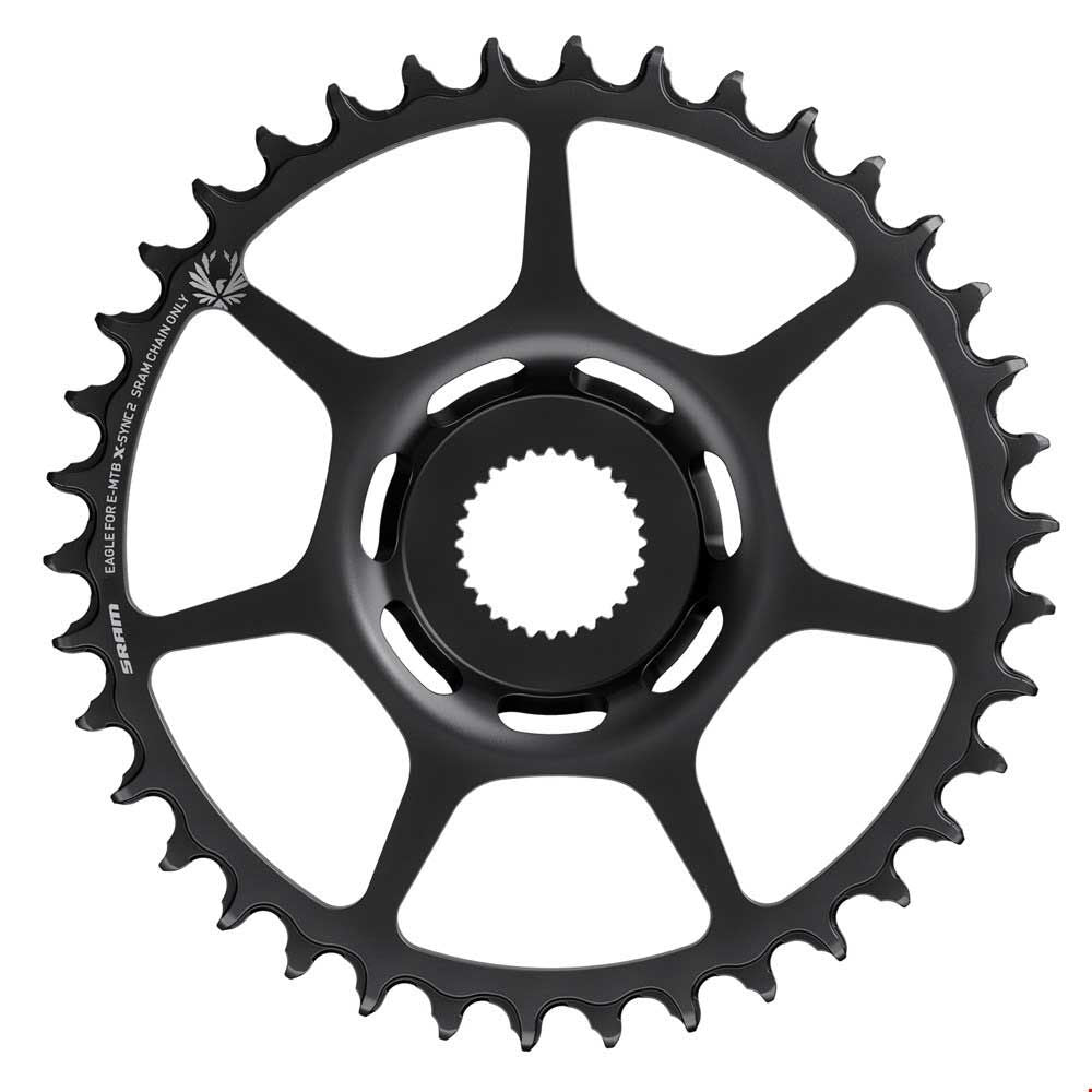 Sram kettingblad x-sync 2 eagle 38 tands bosch gen4 direct mount zwart non boost