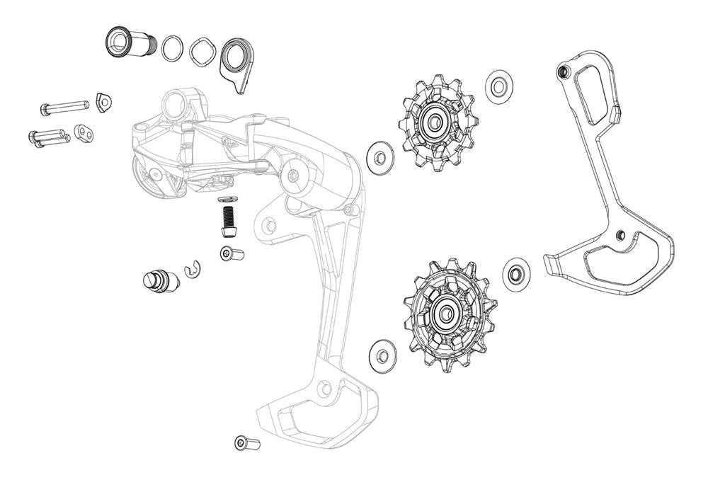 Sram derad xx1 eagle kooi ln