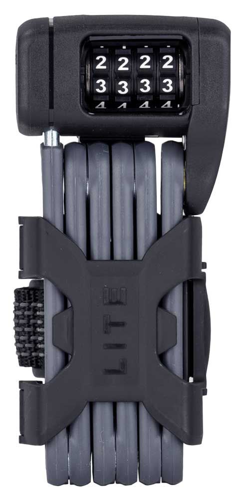 Abus Vouwslot Bordo Combo Lite Mini 6055C 60 - Zwart