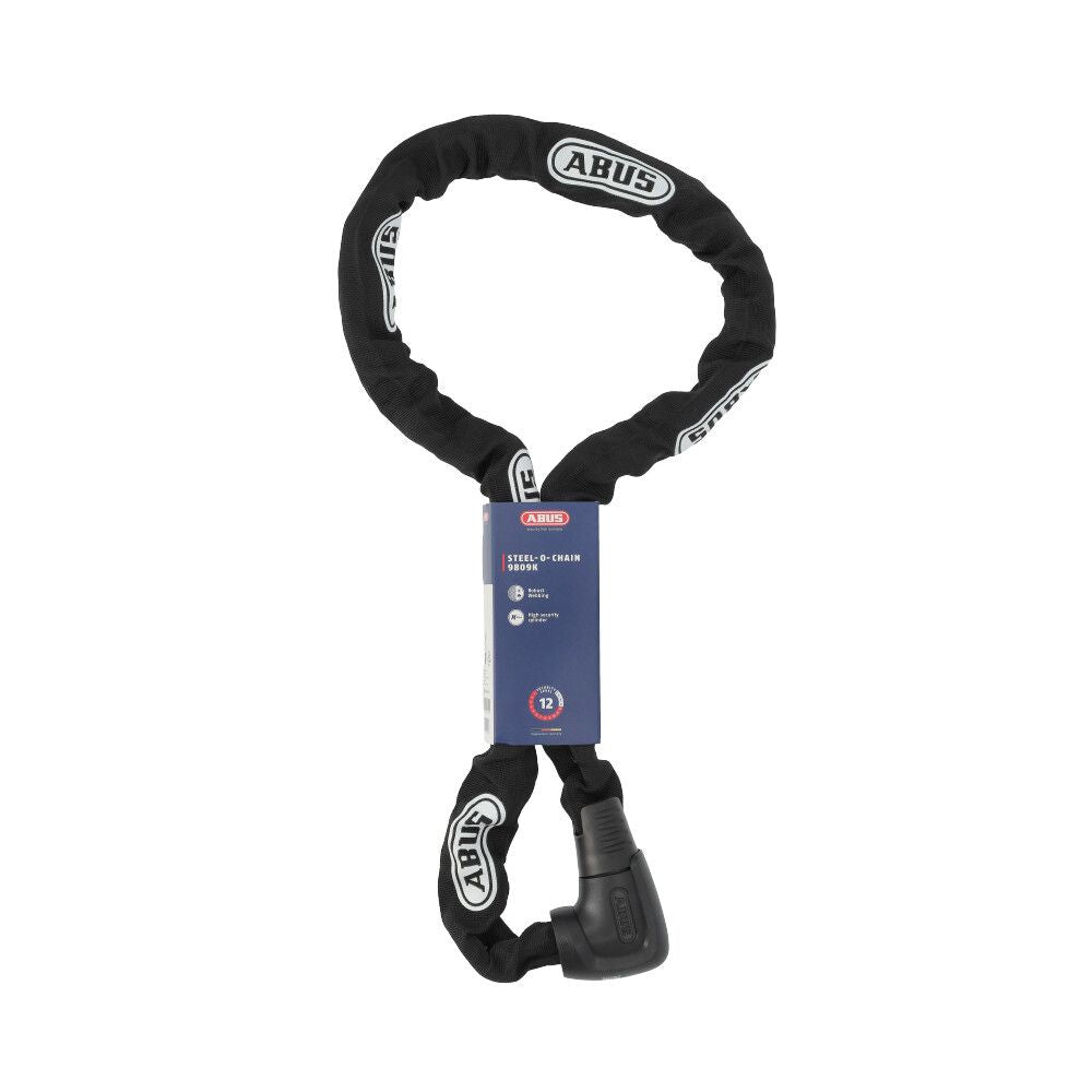 Abus Steel-O-Chain 9809K 140 - Zwart - ART2 - 140cm